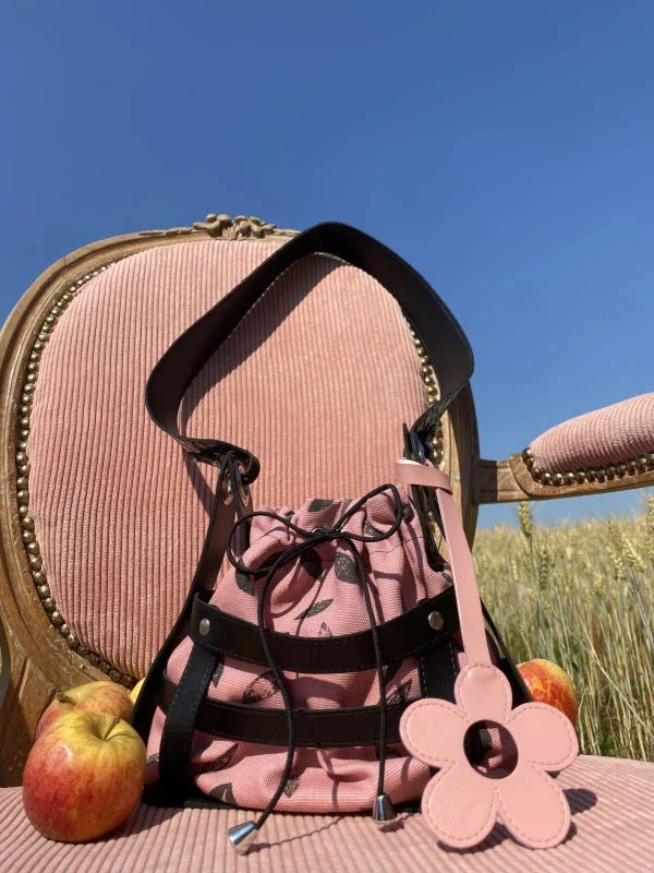 Sac pochon vegan en cuir de pomme - plusieurs coloris - Image 2