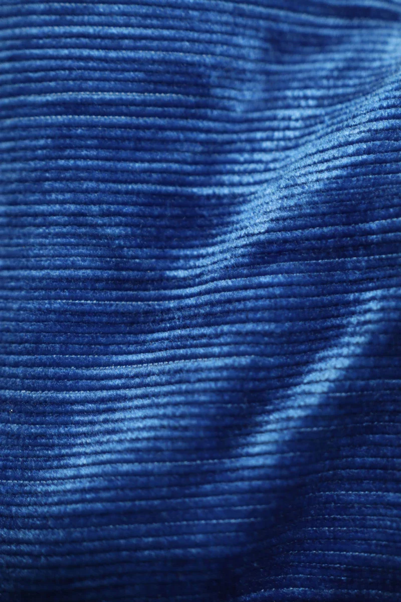 Sac seau bleu doublé à bandoulière - Image 2