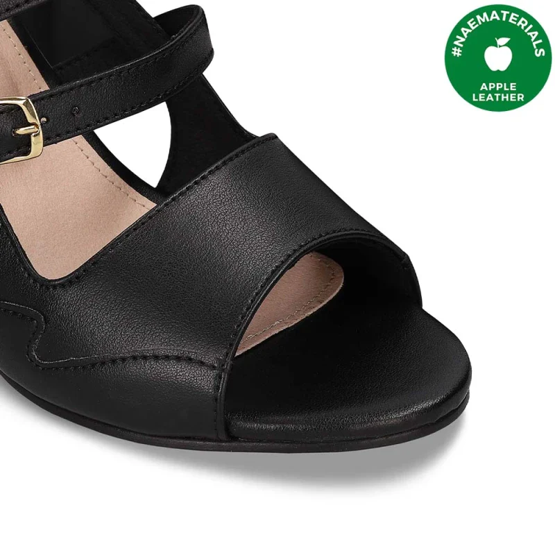 Sandales à Talons Hauts Vegan en Cuir de Pomme - ROMA - Image 4