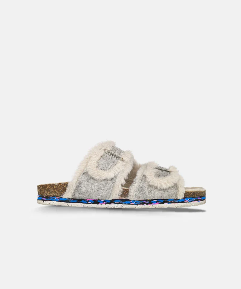Sandales pour l'hiver style Birkenstock - Fluff - Image 8