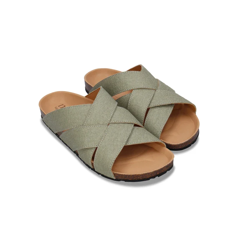 Sandales Véganes en Piñatex - Écologiques et Artisanales - TANNA - Image 5