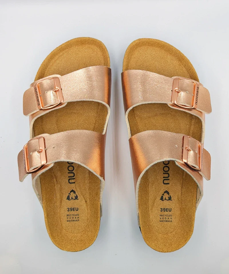 Sandales véganes rose gold - Rosy - Image 3