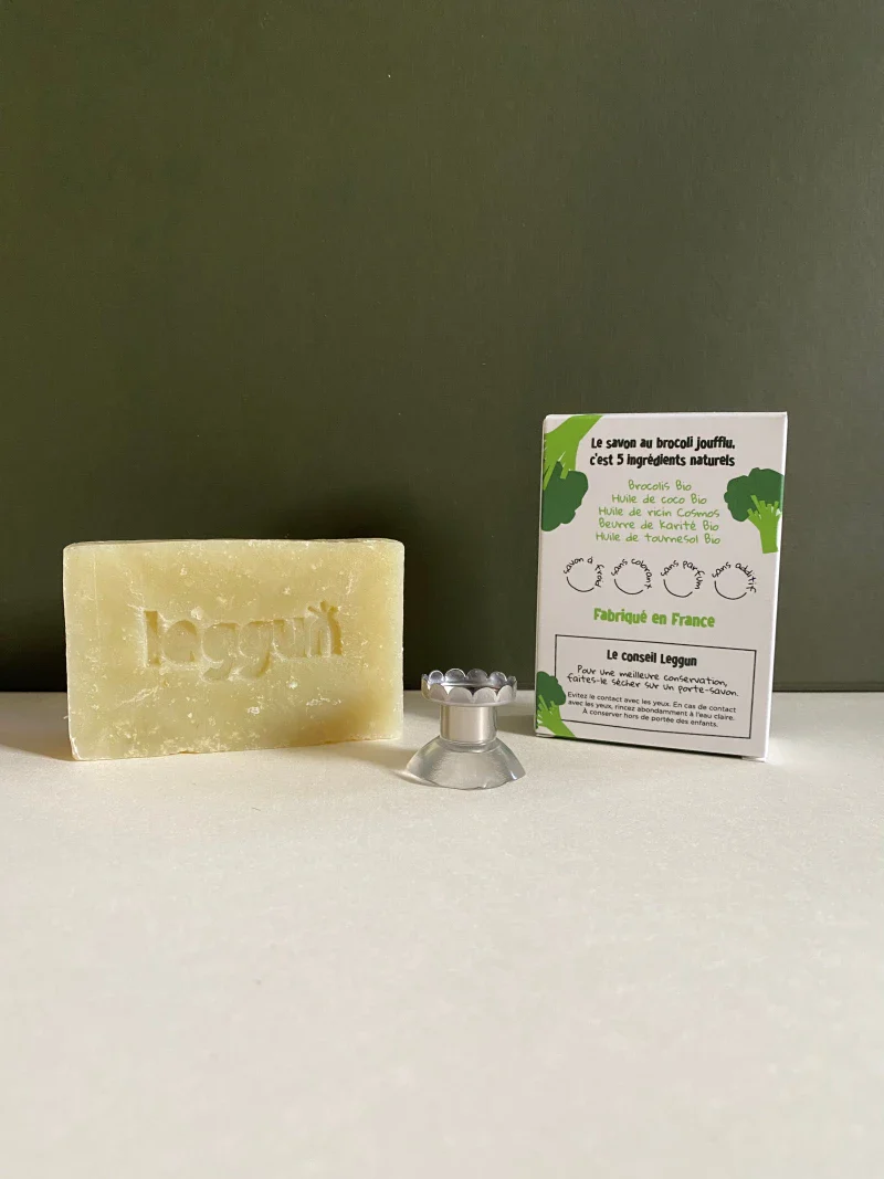 Savon hydratant corps et mains + porte-savon aimanté - Image 2