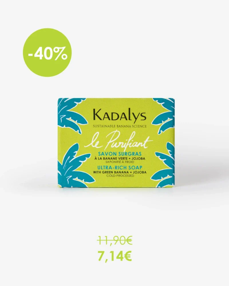 Savon Surgras Le Purifiant Bio à la Banane Verte - Image 6