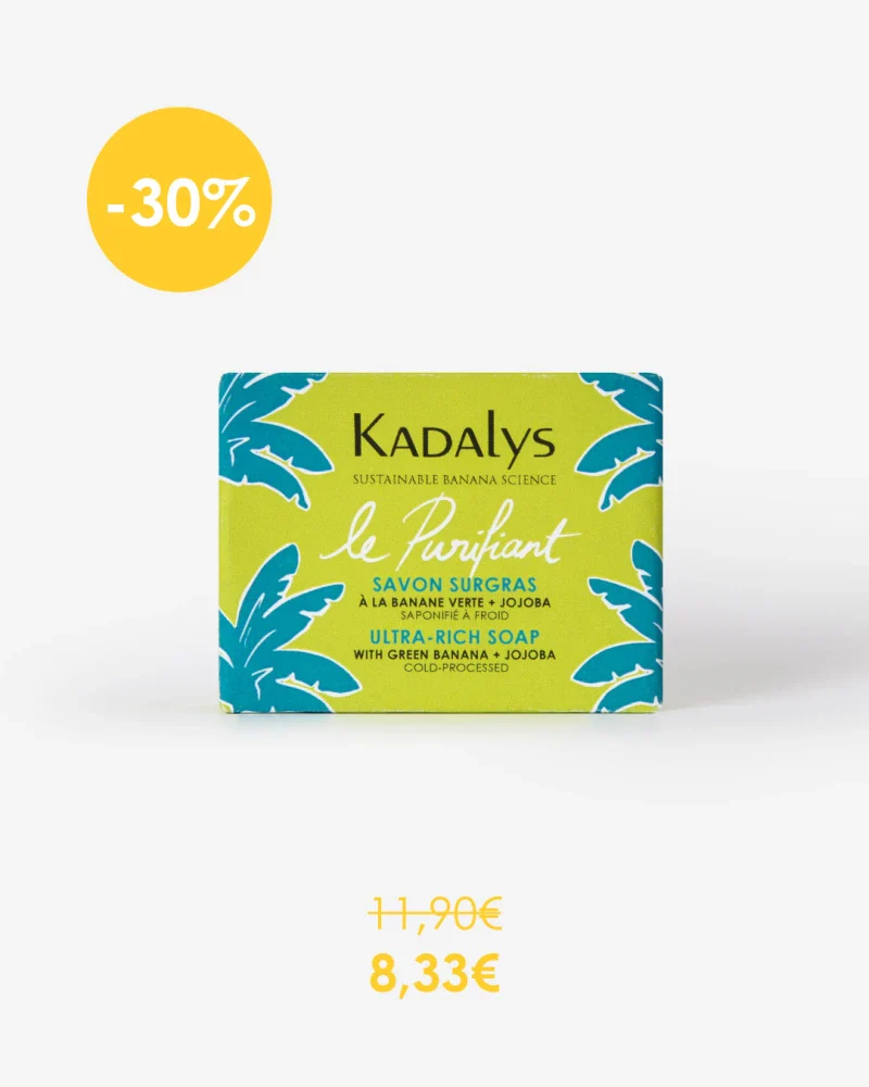 Savon Surgras Le Purifiant Bio à la Banane Verte - Image 7