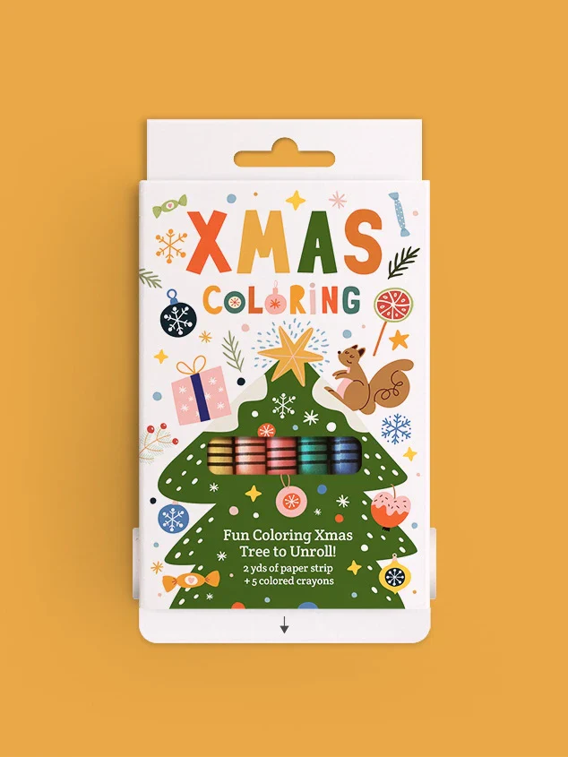 Scrollino livre de coloriage pour noël XMAS - Image 5