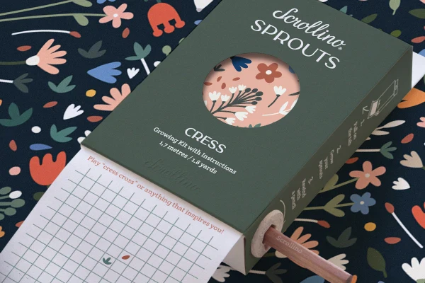 Livre de culture Scrollino Sprouts - Cresson - Image 2