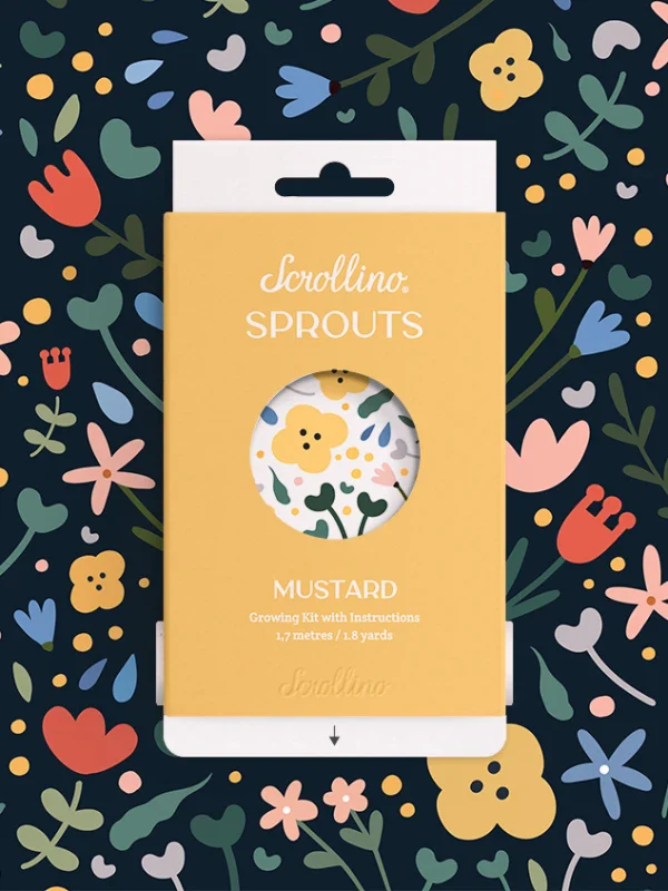 Livre de culture Scrollino Sprouts - Moutarde - Image 5