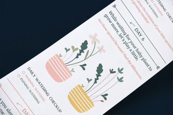 Livre de culture Scrollino Sprouts - Roquette - Image 3