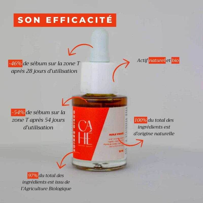 Sérum aux huiles végétal et actif séborégulateur - Soirée disco - Image 4