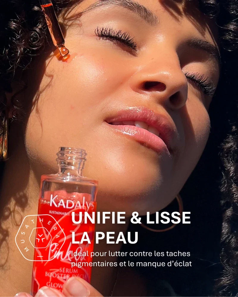 Sérum Booster d'Éclat Pink Oil Bio à la Banane Rose 30ml - MUSALIGHT - Image 12