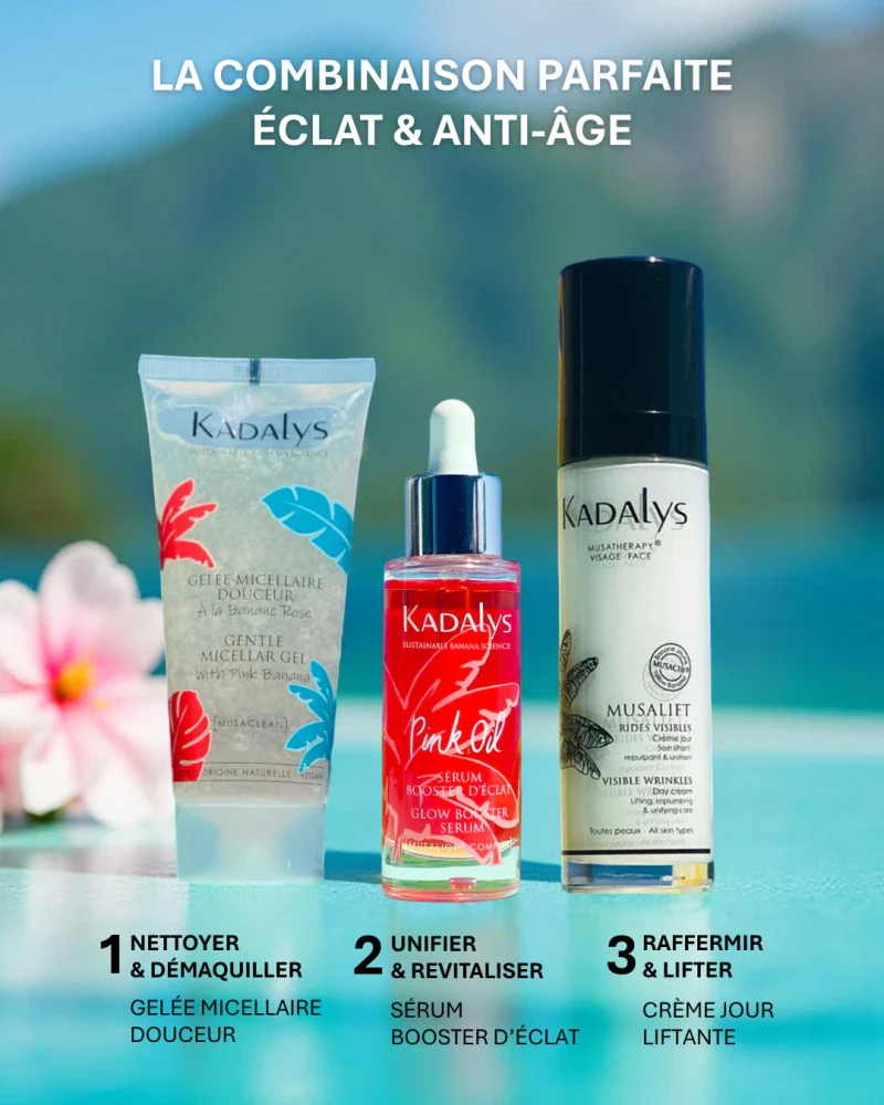 Sérum Booster d'Éclat Pink Oil Bio à la Banane Rose 30ml - MUSALIGHT - Image 16