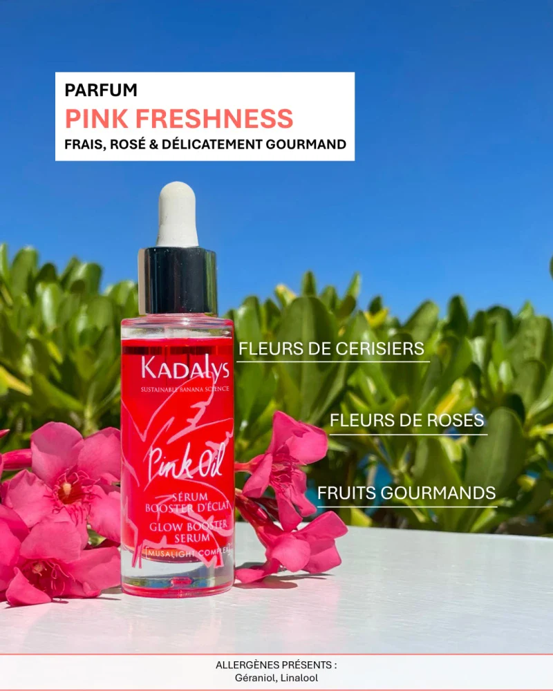 Sérum Booster d'Éclat Pink Oil Bio à la Banane Rose 30ml - MUSALIGHT - Image 19
