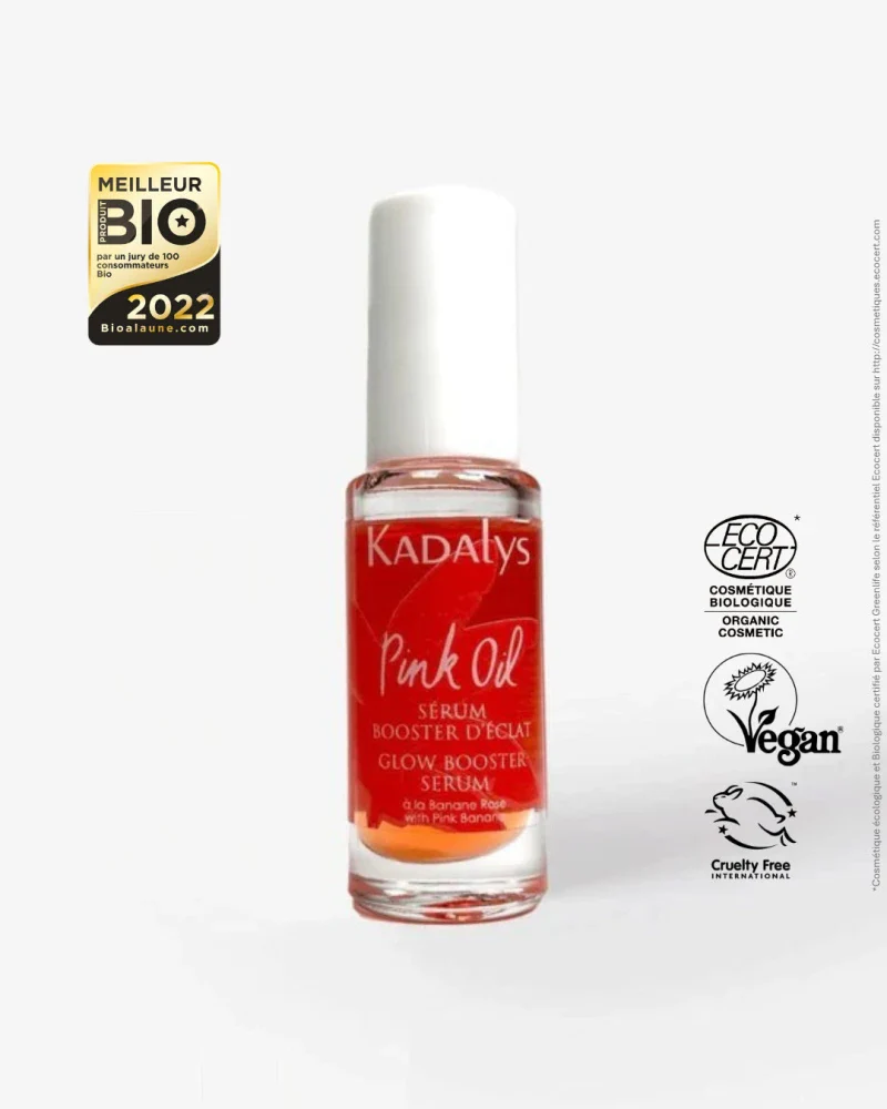 Sérum Booster d'Éclat Pink Oil Bio à la Banane Rose 30ml - MUSALIGHT - Image 20