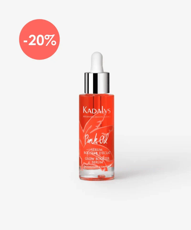 Sérum Booster d'Éclat Pink Oil Bio à la Banane Rose 30ml - MUSALIGHT - Image 5
