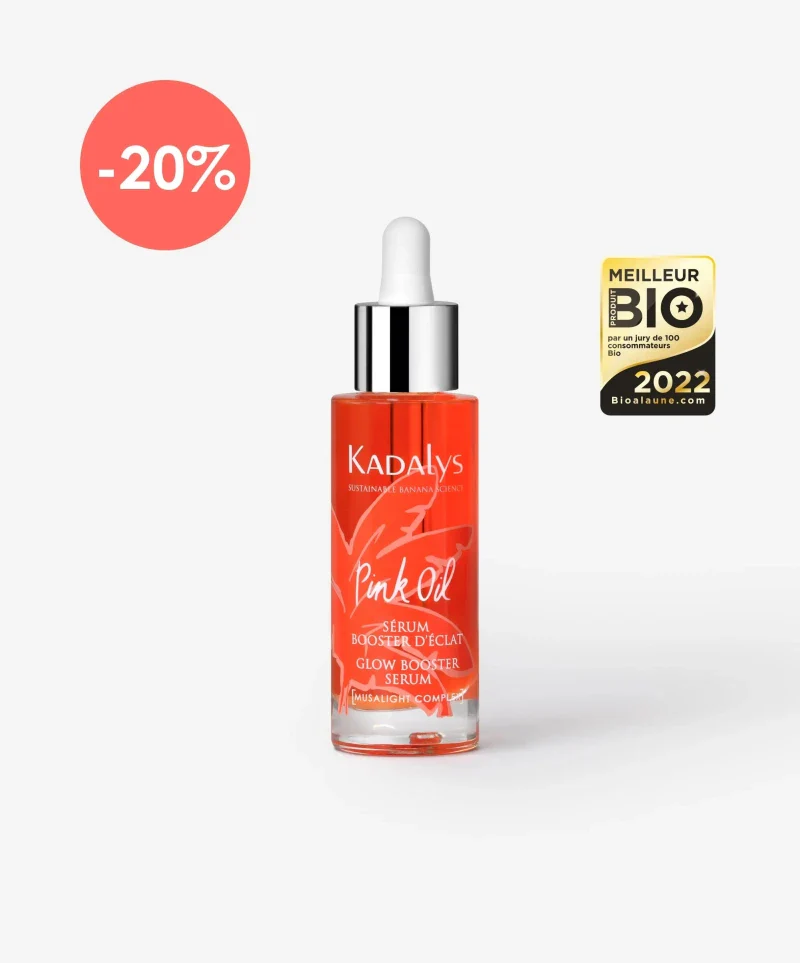 Sérum Booster d'Éclat Pink Oil Bio à la Banane Rose 30ml - MUSALIGHT - Image 6