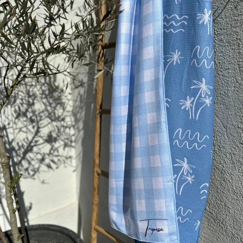 Serviette de plage – Ultra-absorbante, anti-sable, à séchage rapide - Lou - Image 5