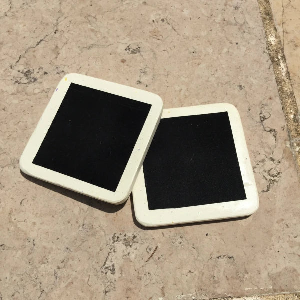 Set de 2 sous-verres en béton et plastique recyclé - Image 13