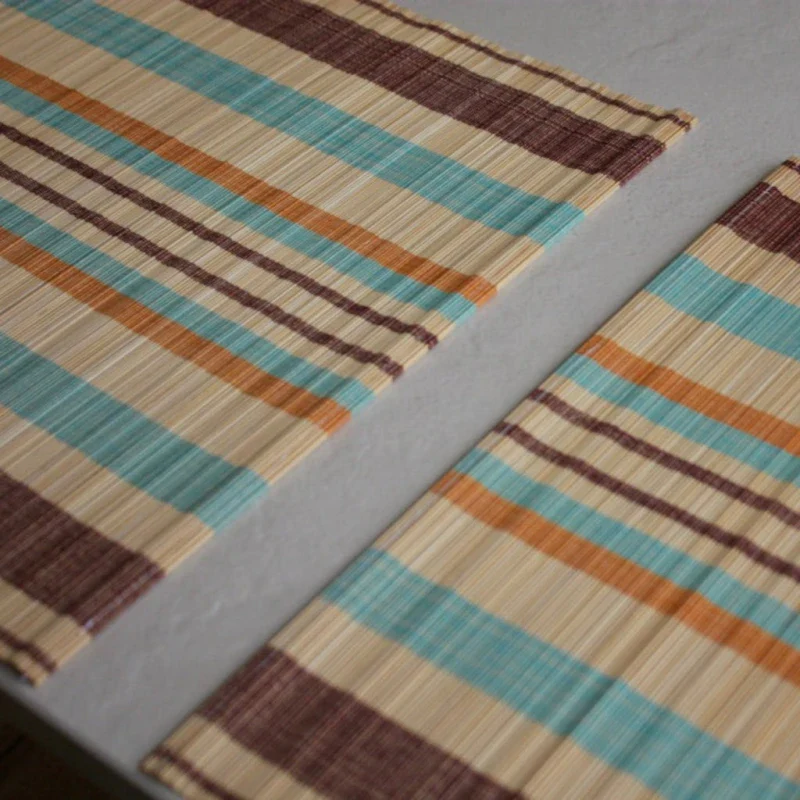 Sets de table lanta en bambou faits main - Image 2