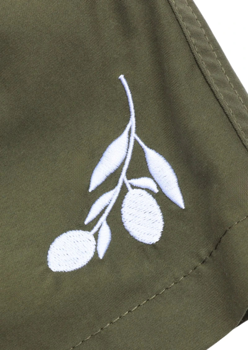 Short de bain homme en matières recyclées - la branche d'olivier - Image 2
