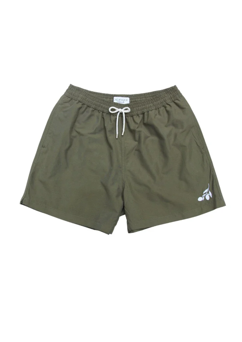 Short de bain homme en matières recyclées - la branche d'olivier - Image 3