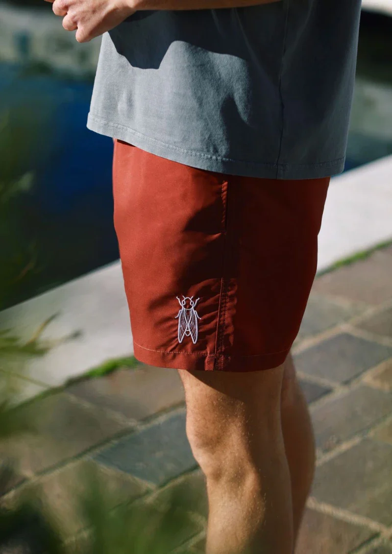 Short de bain homme en matières recyclées - la cigale - Image 4