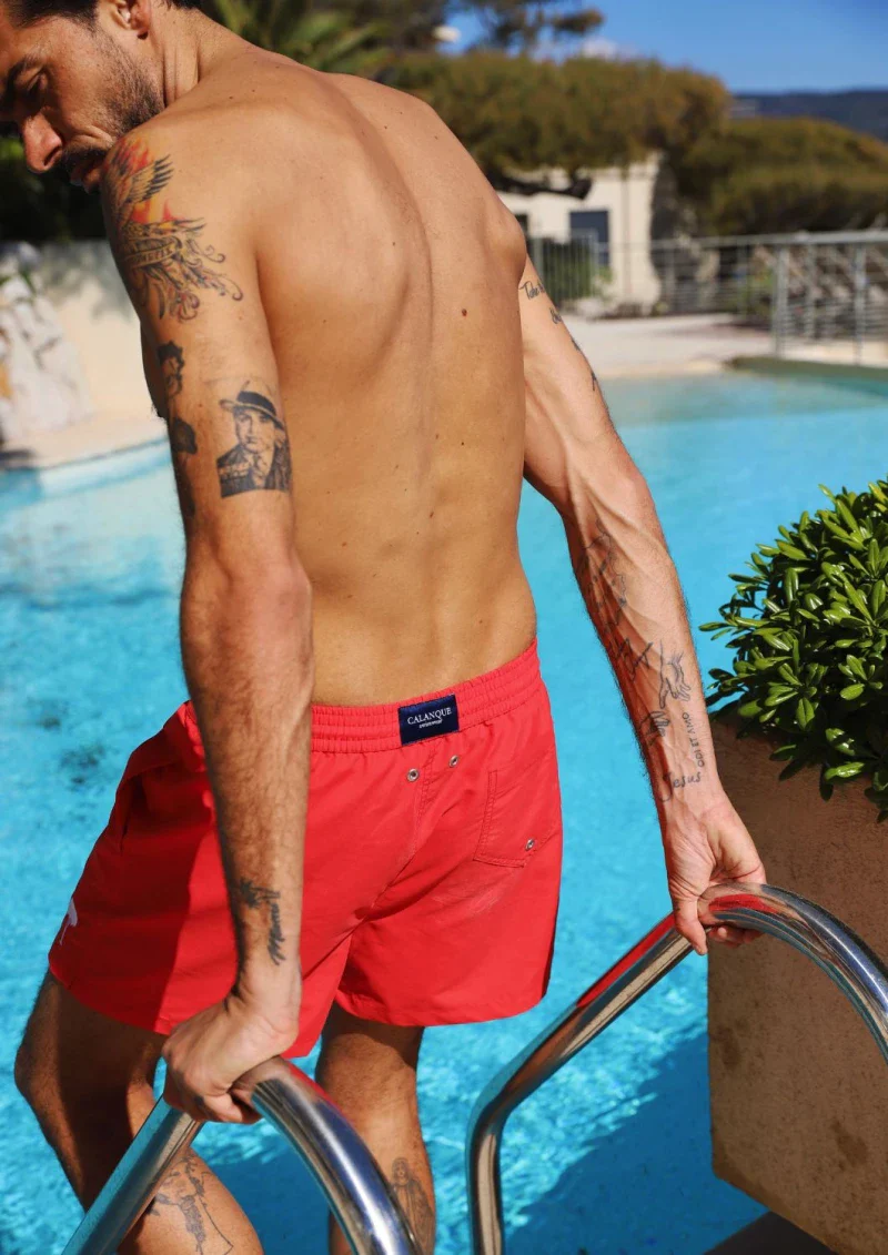 Short de bain homme en matières recyclées - le pin parasol - Image 3