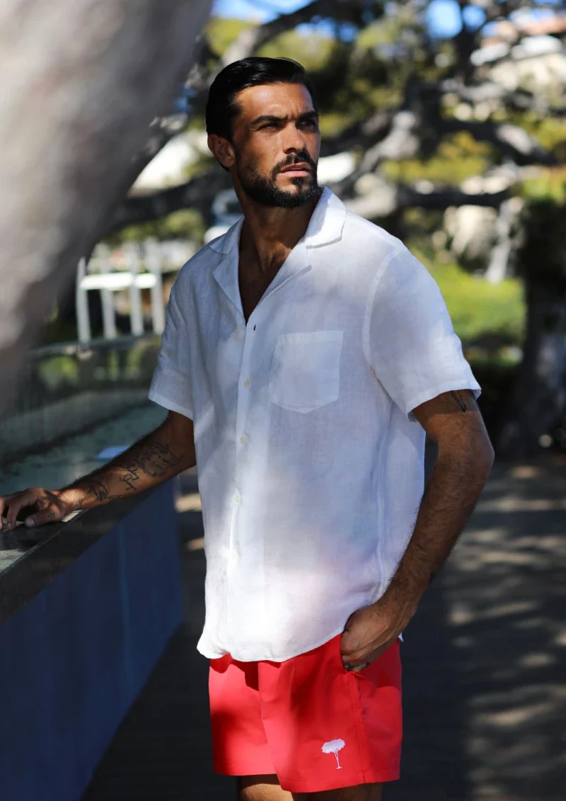 Short de bain homme en matières recyclées - le pin parasol - Image 4