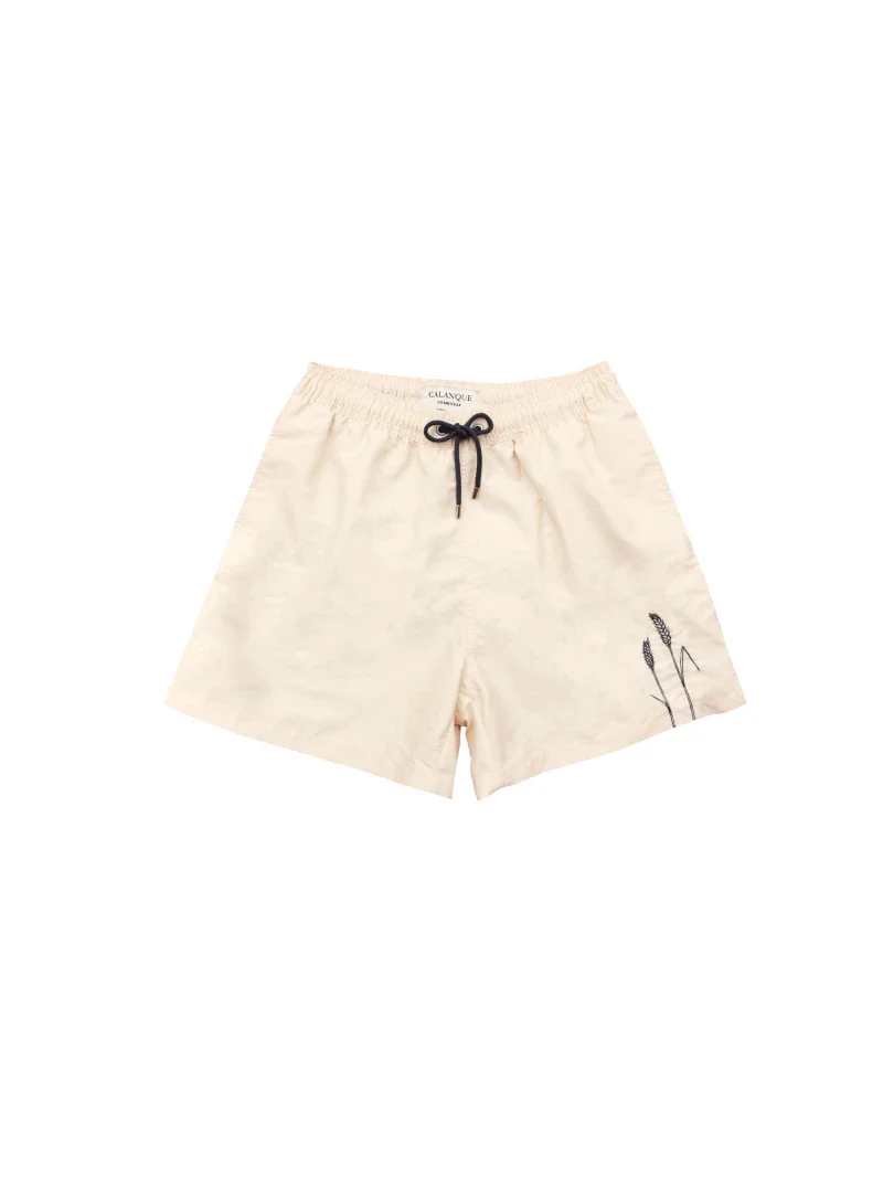 Short de bain homme en matières recyclées - les épis de blé - Image 9