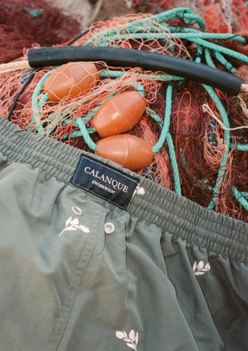 Short de bain homme en matières recyclées - les oliviers - Image 11