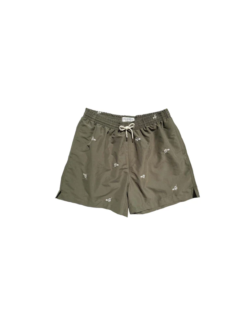 Short de bain homme en matières recyclées - les oliviers - Image 14
