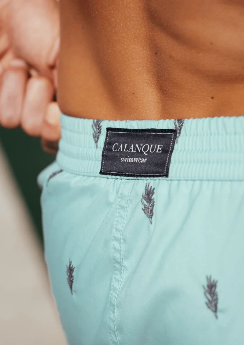Short de bain homme en matières recyclées - les romarins - Image 5