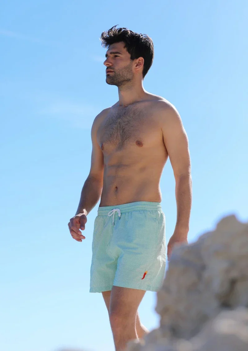 Short de bain homme en matières recyclées - napoli - Image 7