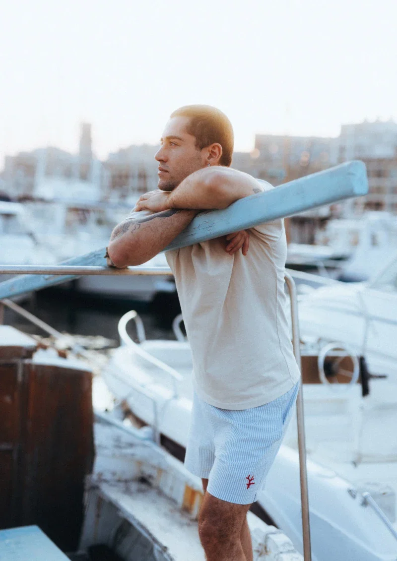 Short de bain homme en matières recyclées - portivechju - Image 5