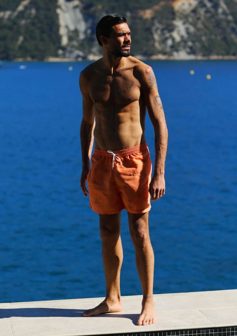Short de bain homme en matières recyclés - les soleils - Image 2