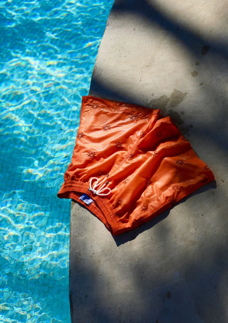 Short de bain homme en matières recyclés - les soleils - Image 3