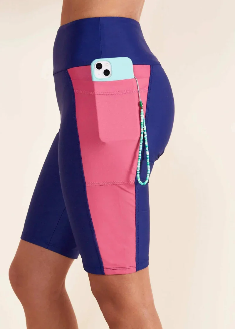 Short de sport éthique Boréal - Rose et Bleu - Image 7