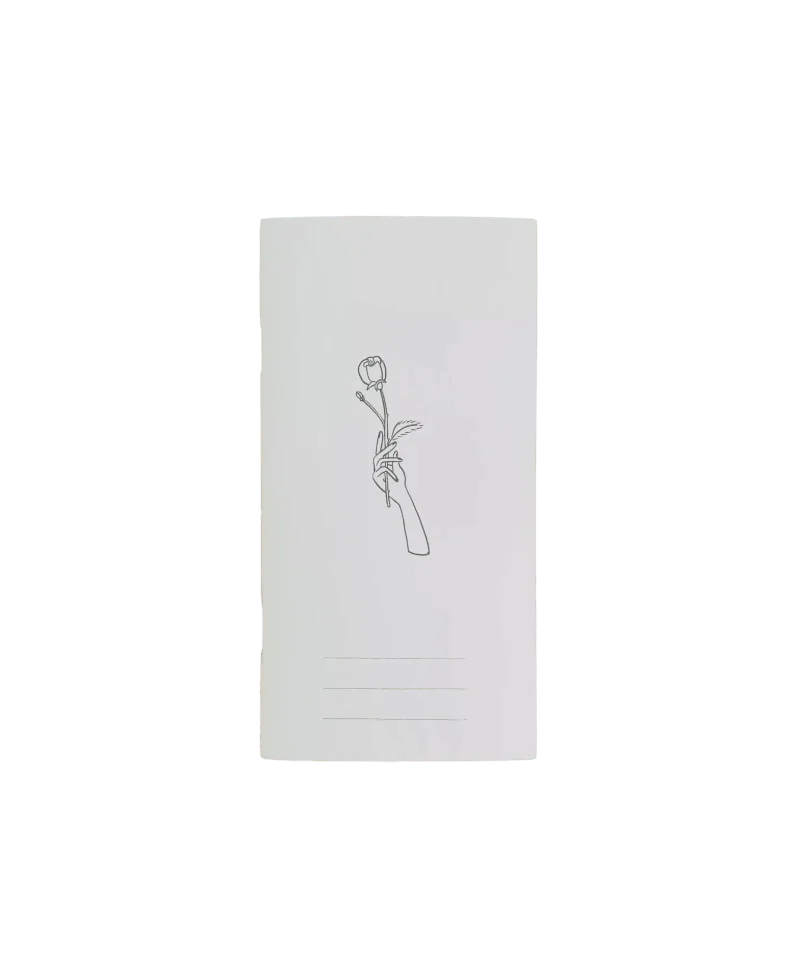 Carnet de notes en papier ligné - Single rose - Image 5