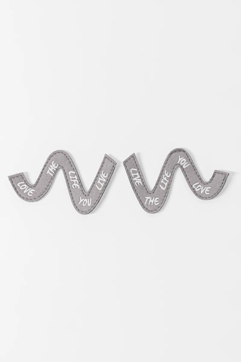 Straps à message pour baskets Wild Walker - Gris - Image 4