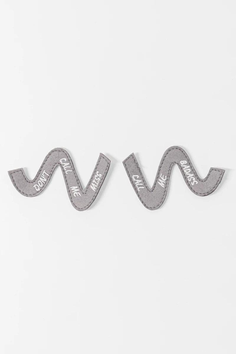 Straps à message pour baskets Wild Walker - Gris - Image 5
