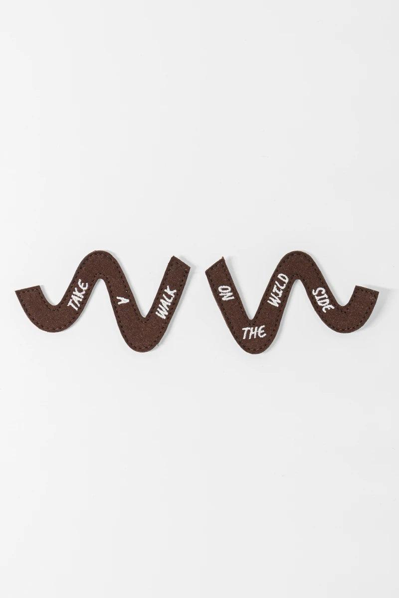 Straps à message pour baskets Wild Walker - Moka - Image 4