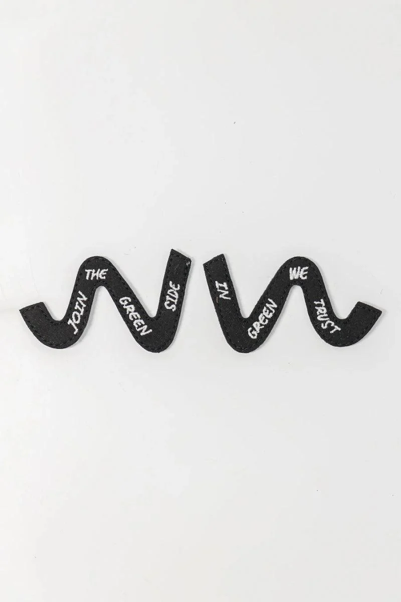 Straps à message pour baskets Wild Walker - Noir - Image 6