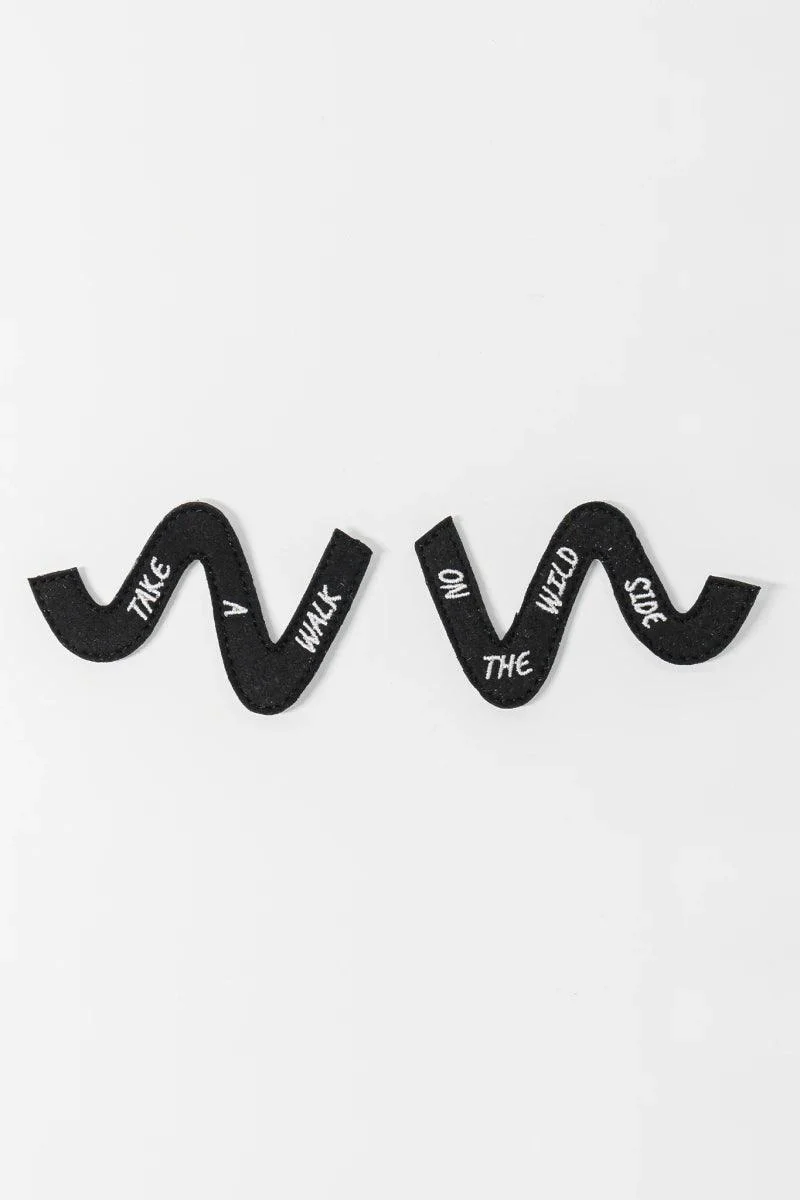 Straps à message pour baskets Wild Walker - Noir - Image 7