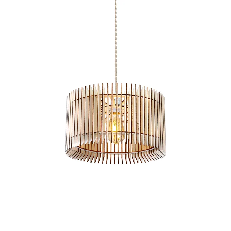 Suspension en bois design - Apollon - Image 10