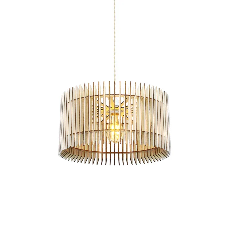 Suspension en bois design - Apollon - Image 11