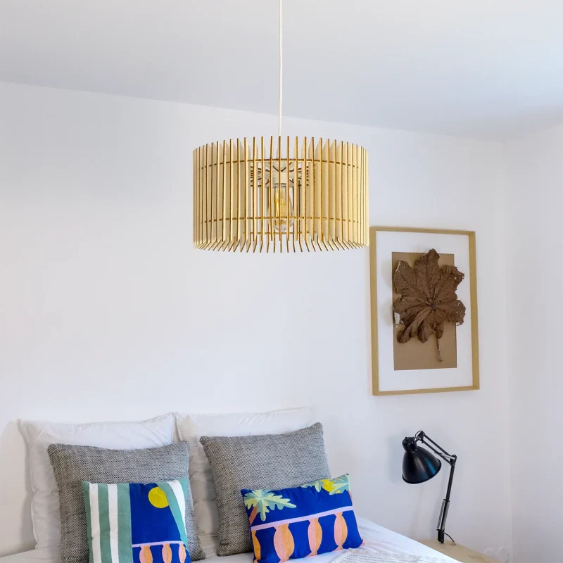 Suspension en bois design - Apollon - Image 3