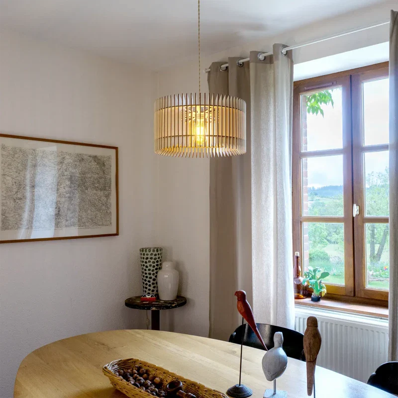 Suspension en bois design - Apollon - Image 4