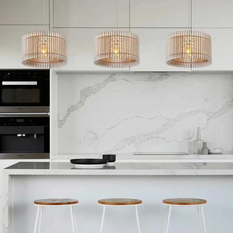 Suspension en bois design - Apollon - Image 5