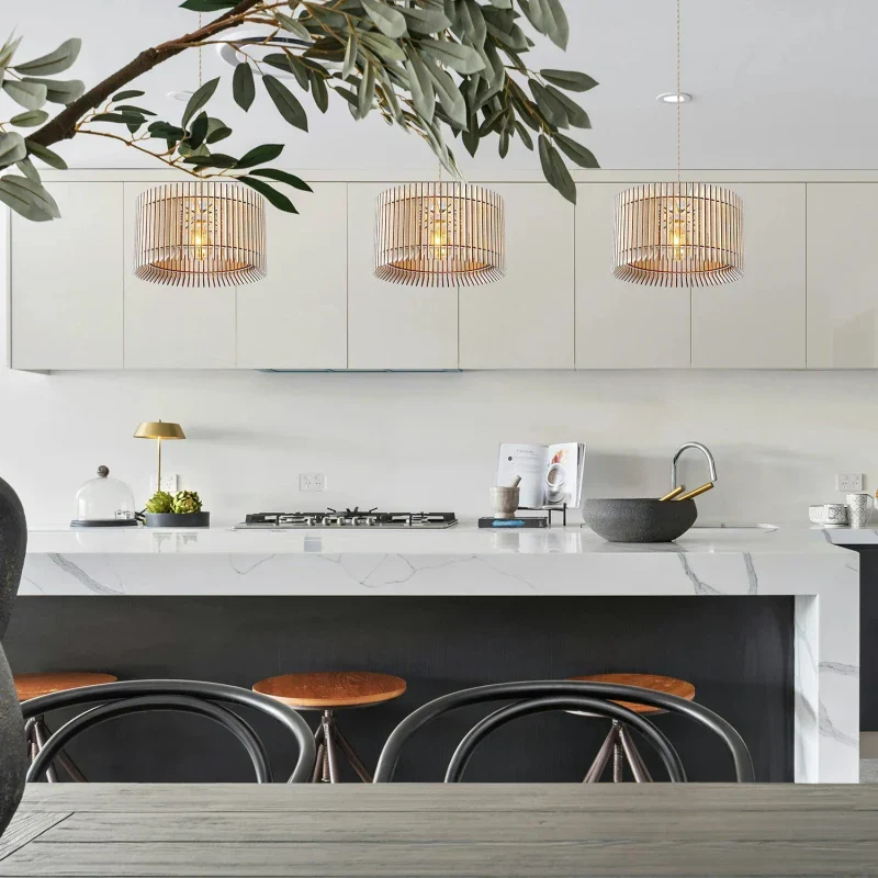 Suspension en bois design - Apollon - Image 7