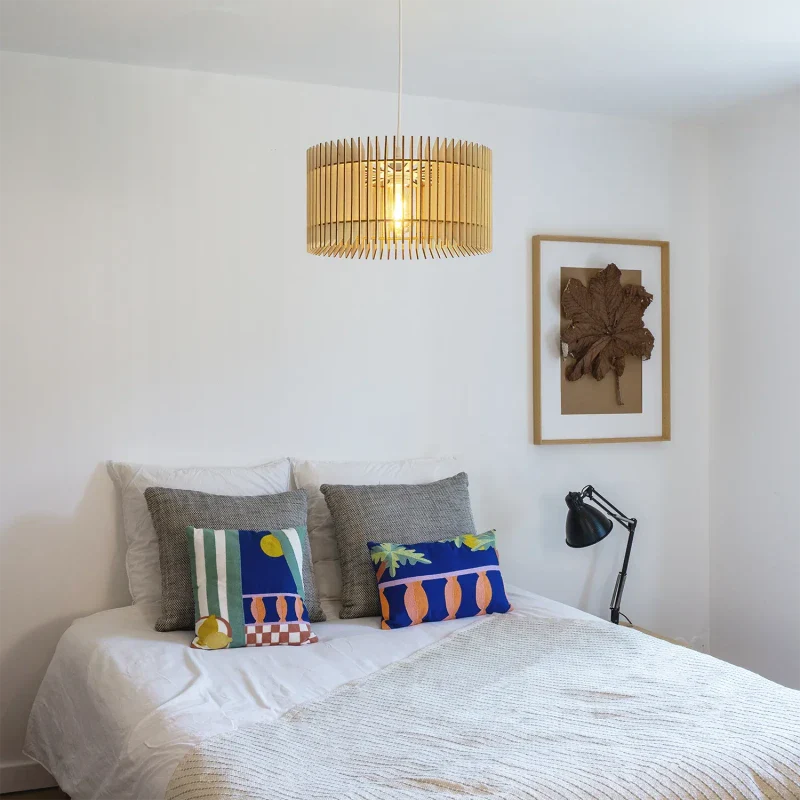 Suspension en bois design - Apollon - Image 8